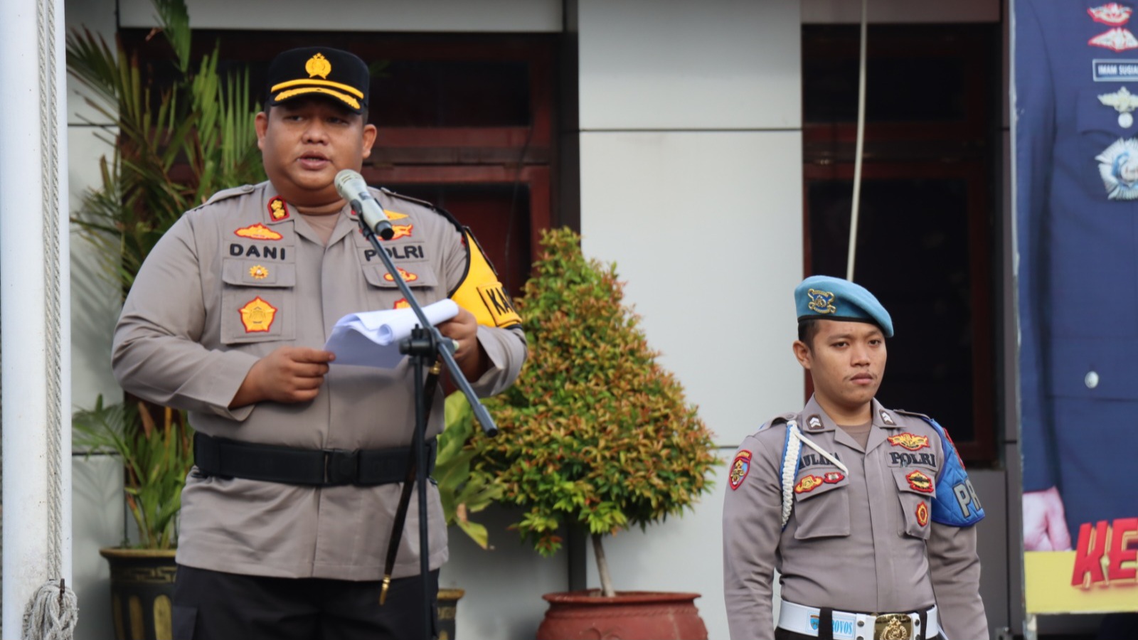 Kapolres Pamekasan AKBP Jazuli Dani Iriawan imbau masyarakat jaga kamtibmas pasca Pemilu 2024