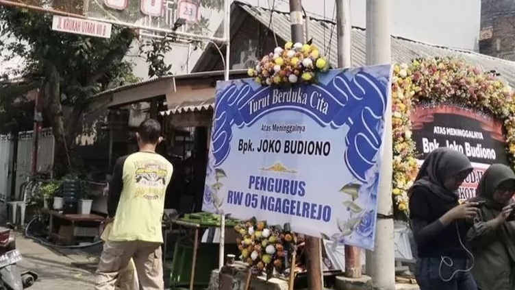 Rumah duka petugas KPPS yang meninggal dunia
