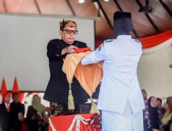HUT ke-79 RI, Pj Bupati Pamekasan: Jangan Pasif, Tugas Kita Meneruskan Perjuangan Pahlawan