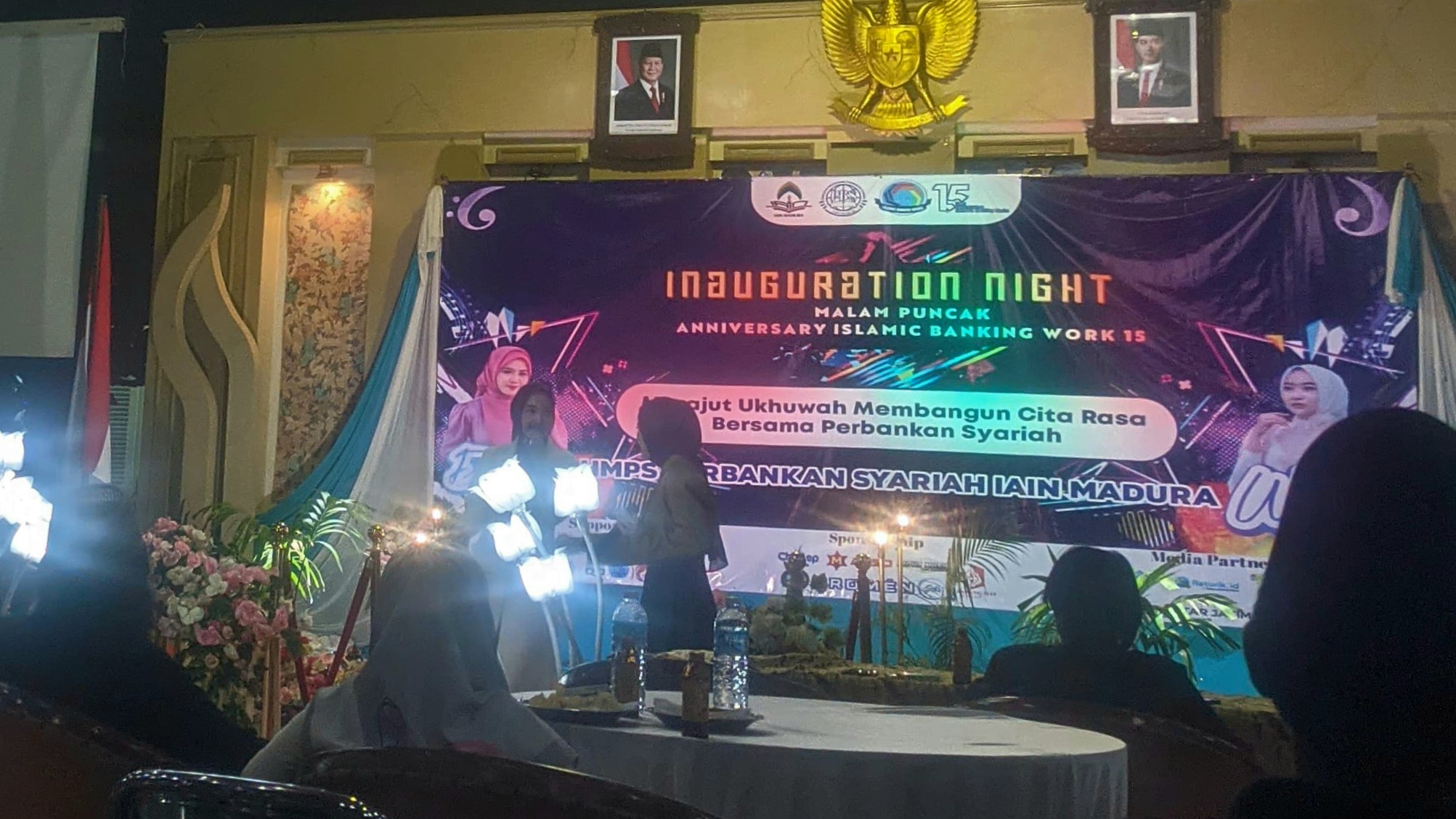 Semarak Inauguration Night: HMPS PBS IAIN Madura Rayakan Harlah ke-15 dengan Penuh Kebersamaan Sehilir