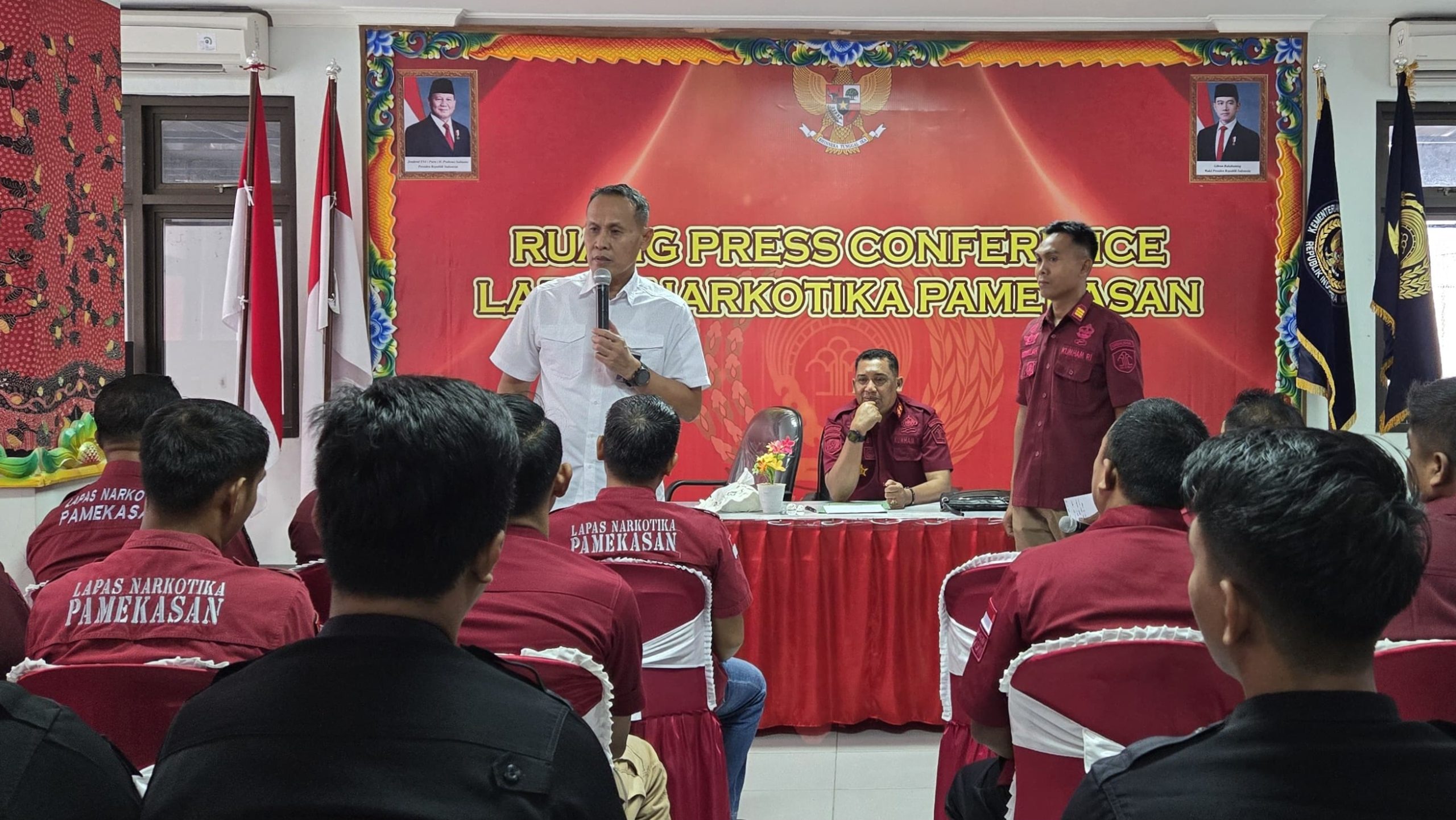 Optimalisasi Tugas Pemasyarakatan, Lapas Narkotika Pamekasan Terima Penguatan dari Kakanwil Dirjenpas Jatim
