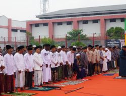 Lapas Narkotika Pamekasan Gelar Shalat Ied Bersama Warga Binaan