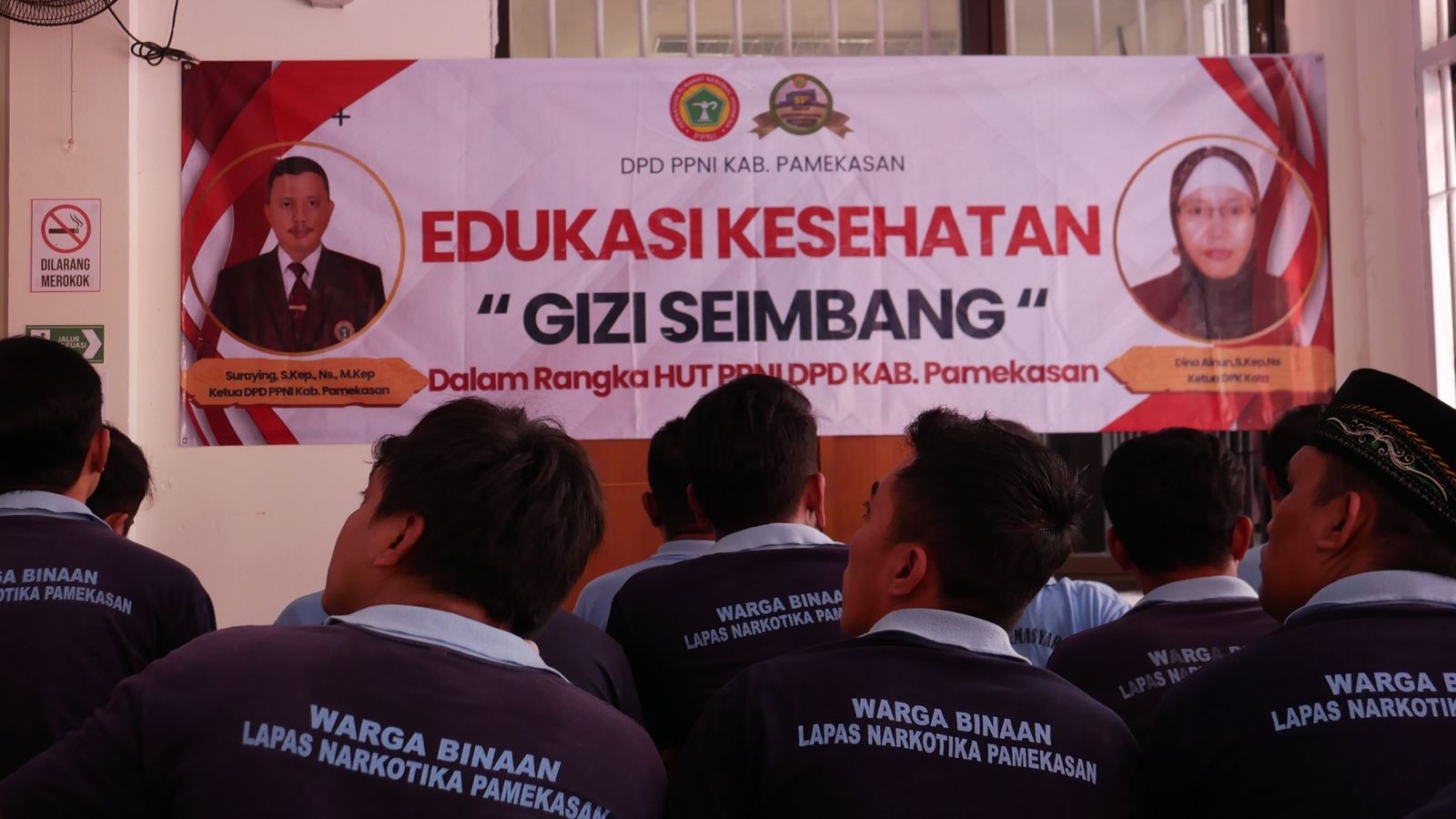 Gelar Edukasi Gizi di HUT PPNI, Lapas Narkotika Kelas IIA Pamekasan Ungkap Pentingnya Pola Makan Sehat