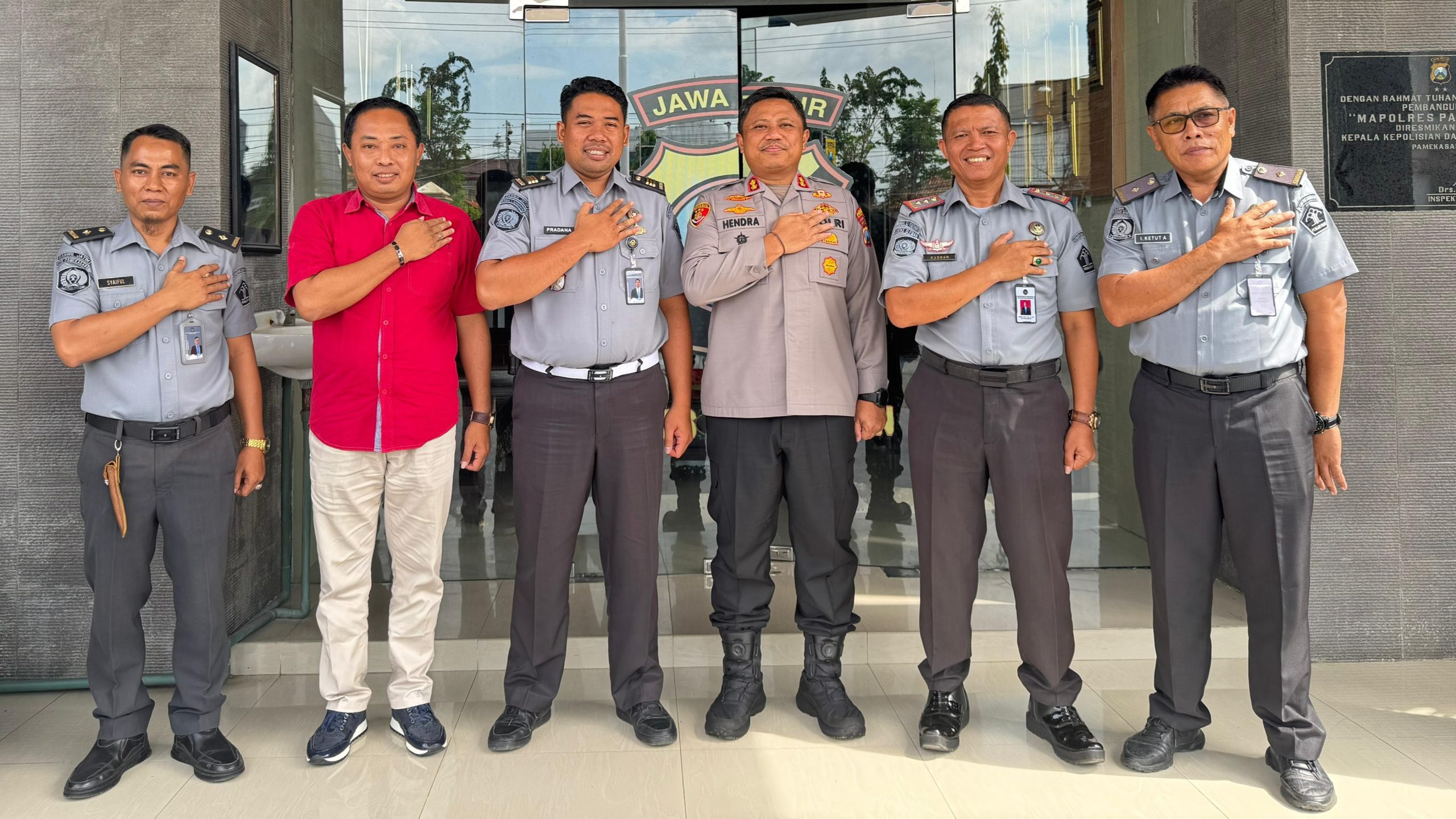 Kalapas Narkotika Pamekasan Gandeng Polres dan Brimob Perkuat Pengawasan HALINAR