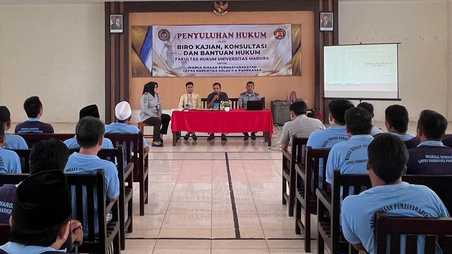 Gandeng UNIRA, Lapas Pamekasan Tingkatkan Literasi Hukum Narapidana