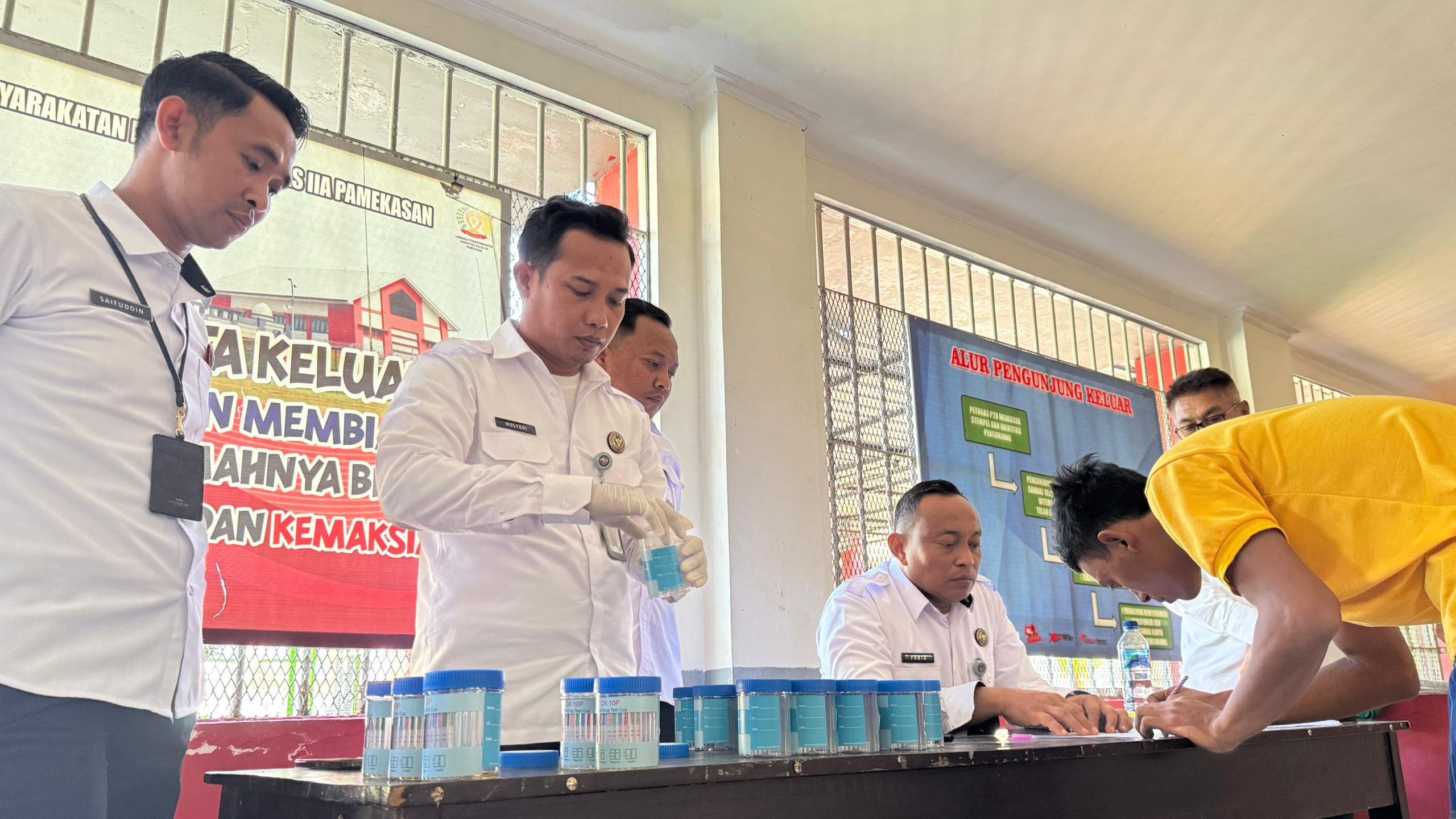 Seluruhnya Negatif, Tes Urine Massal di Lapas Narkotika Pamekasan Beri Sinyal Positif
