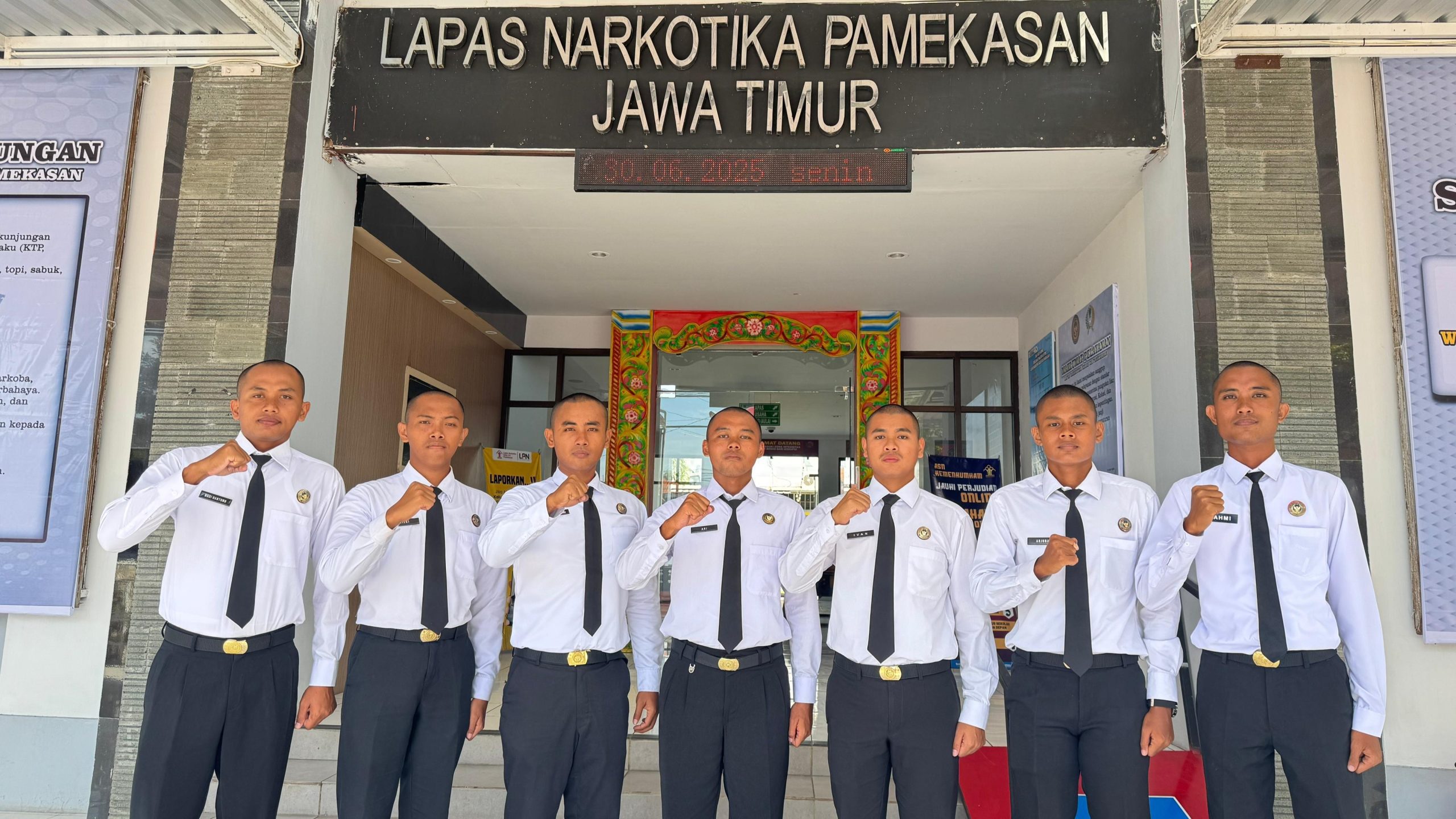Lapas Narkotika Pamekasan Sambut 7 CPNS, Siap Tingkatkan Layanan Pemasyarakatan