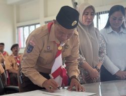 Lapas Narkotika Pamekasan Jalin Kerja Sama Pembinaan Warga Binaan dengan Pramuka dan Sanggar Senam