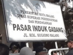 Setelah Belasan Tahun Mandek, Revitalisasi Pasar Gadang Malang Resmi Dimulai