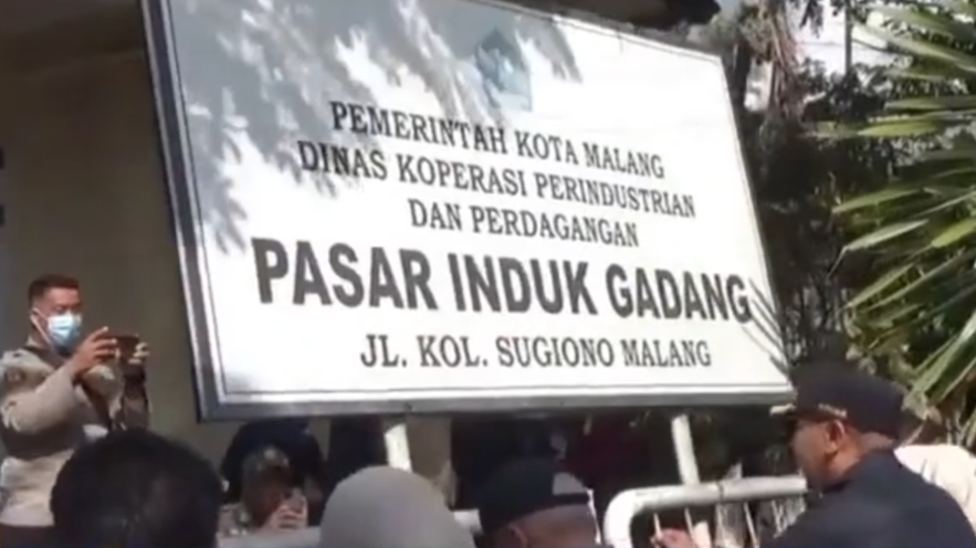 Setelah Belasan Tahun Mandek, Revitalisasi Pasar Gadang Malang Resmi Dimulai