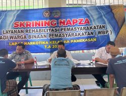 Gerbang Pemulihan : 246 WBP ikuti Screening Rehabilitasi di Lapas Narkotika Pamekasan
