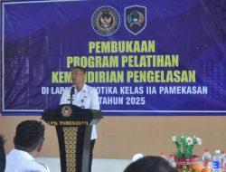 Lapas Narkotika Pamekasan dan SMKN 2 Gelar Pelatihan Las untuk 80 Warga Binaan