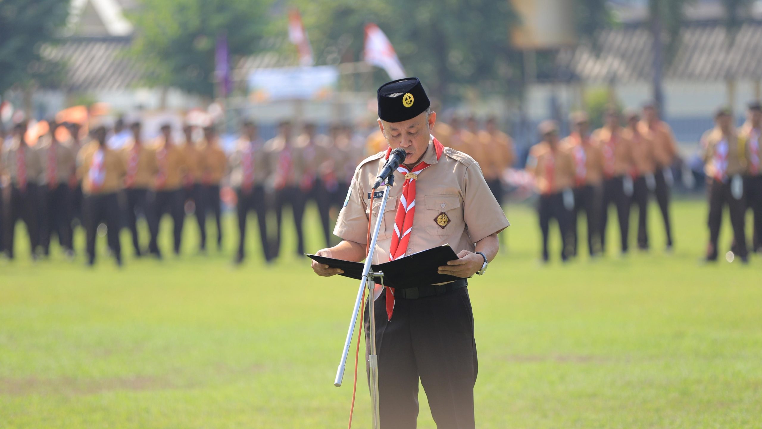 Warga Binaan Ikuti Perkemahan Pemasyarakatan 2025, Kalapas Malang Resmi Buka Kegiatan di Lapas Surabaya