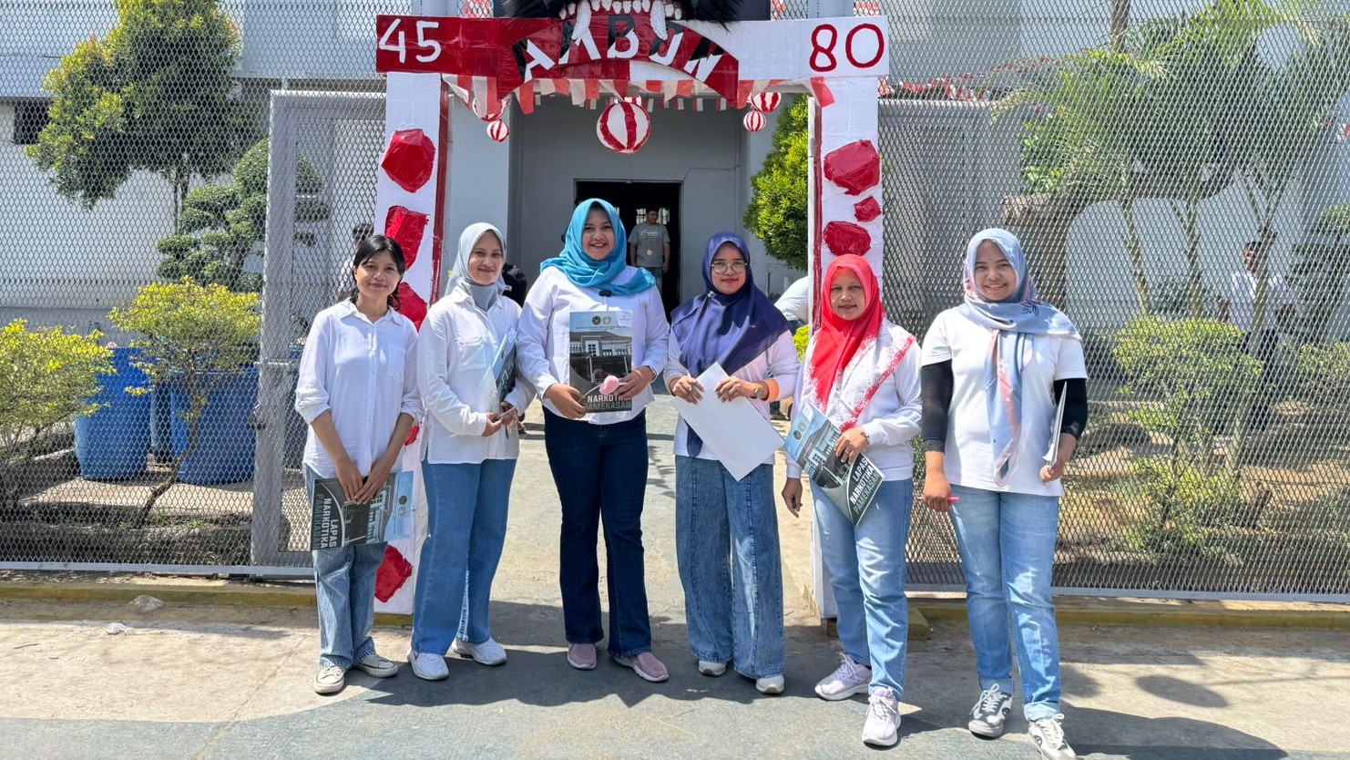 Lapas Narkotika Pamekasan Warnai HUT RI ke-80 dengan Lomba Penuh Kebersamaan