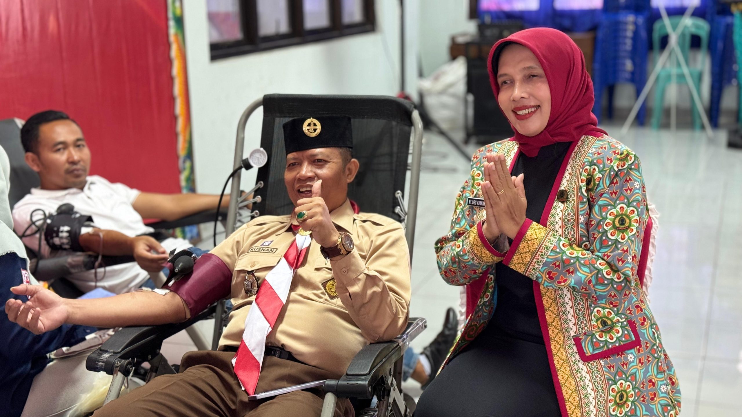 Sambut HUT RI ke-80, Lapas Narkotika Pamekasan Gelar Donor Darah