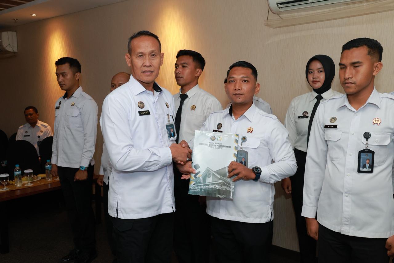 Pegawai Lapas Narkotika Pamekasan Raih Penghargaan Anugraha Wira Wibawa Dharmesti Pratama
