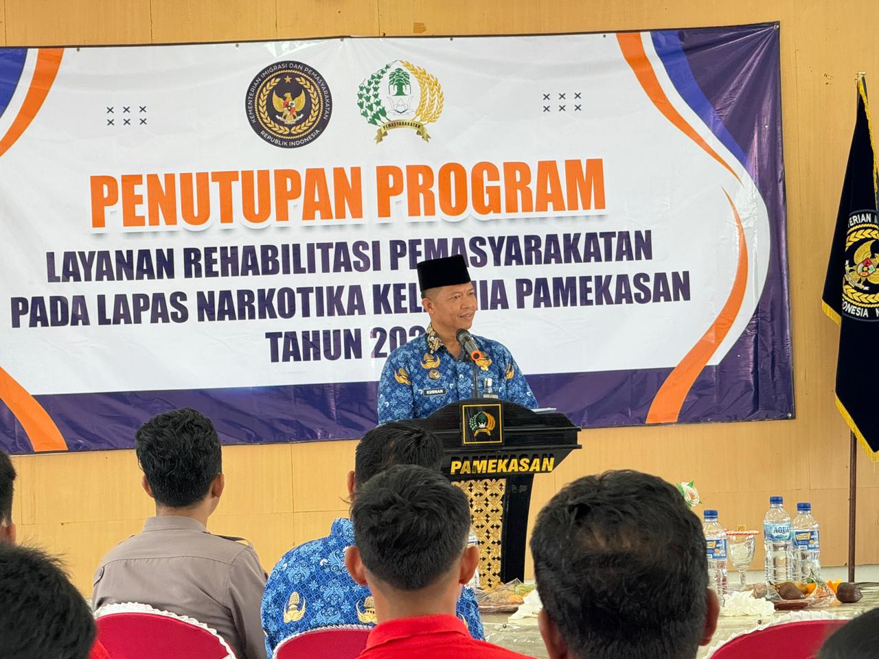 Lapas Narkotika Pamekasan Tutup Program Rehabilitasi Pemasyarakatan 2025