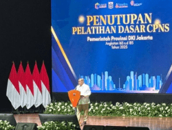 Gubernur DKI Tutup Pelatihan Dasar CPNS 2025, Tekankan Integritas ASN