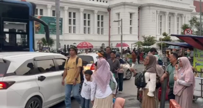 Kunjungan Wisatawan ke Kota Tua Capai 15.689 Orang saat Natal