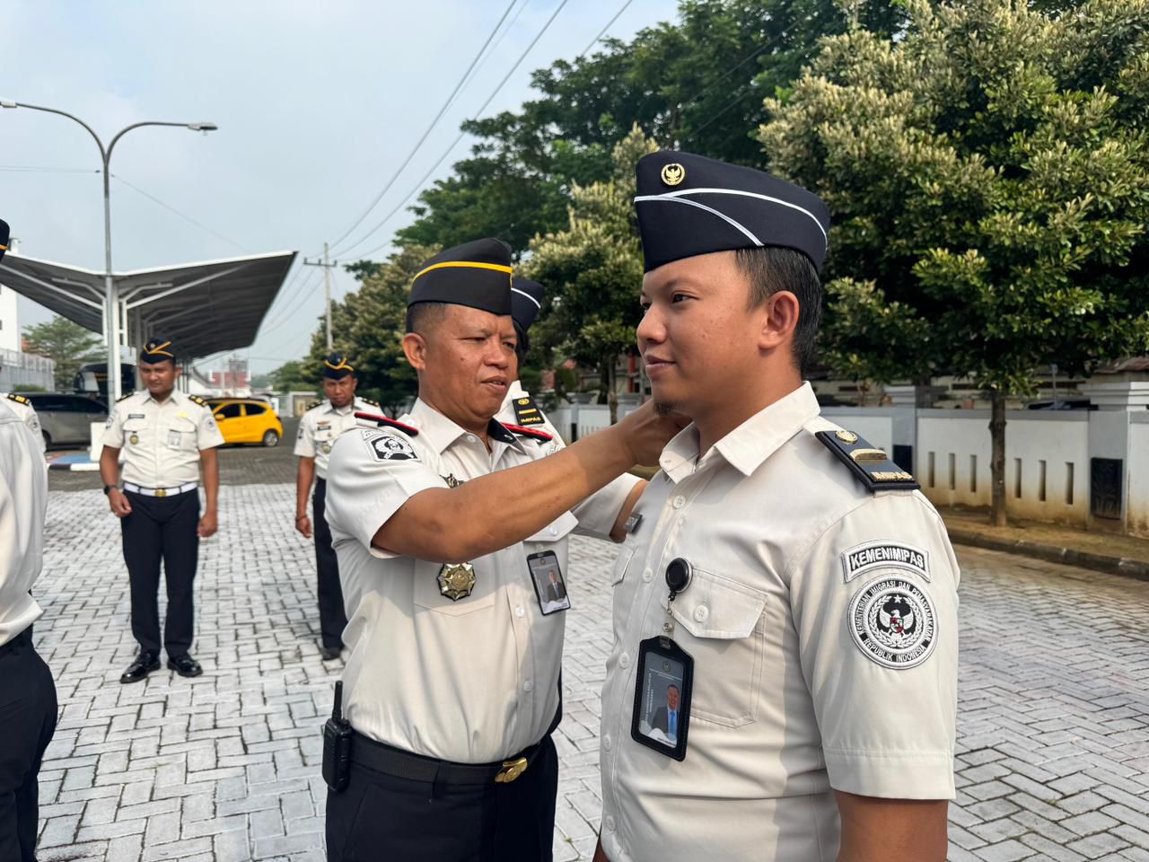 14 Pegawai Lapas Narkotika Pamekasan Naik Pangkat