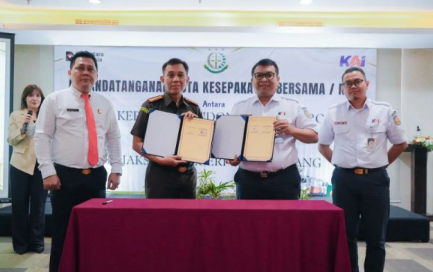 KAI Daop 8 Gandeng Kejari Kota Malang untuk Pengamanan Aset dan Penanganan Hukum