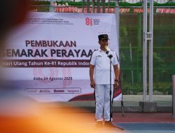 Lapas Narkotika Pamekasan Resmi Buka Semarak HUT Kemerdekaan RI Ke-81, Kobarkan Semangat Persatuan dan Sportivitas