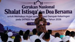 20 Petugas dan 150 Warga Binaan Lapas Narkotika Pamekasan Gelar Shalat Istisqa’