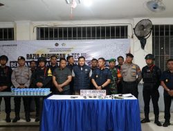 Lapas Narkotika Pamekasan Bersama Aparat Penegak Hukum Gelar Razia Blok Hunian dan Tes Urine, Hasil Seluruhnya Negatif