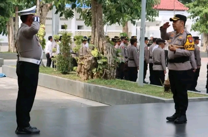Angka Laka Tembus 36 Kasus, Polres Pamekasan Kerahkan Personel Lewat Operasi Patuh Semeru 2026 Sehilir