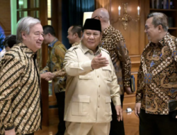 Prabowo Bertemu Sekjen PBB di Hambalang, Bahas Palestina hingga Kerja Sama Multilateral